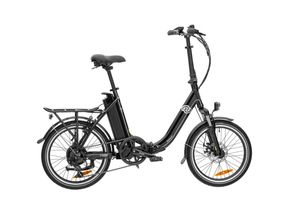 4260580350575 - VECOCRAFT E-Pax Elektro Klappfahrrad E-Foldy Bike Farbe schwarz