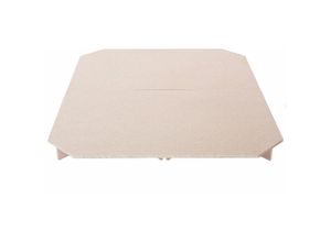 4260580934652 - Podest für Wasserbettmatratzen MDF-Platte für Betten 180 x 200 cm Schlafzimmer