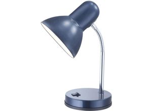 4260581492106 - - Schreibtischlampe   Tischleuchte Blau mit led Flexrohr