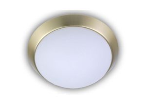 4260581493097 - - led Deckenleuchte Deckenschale Opalglas matt Dekorring Messing matt ø 40cm 4260581493097 - - led Deckenleuchte Deckenschale Opalglas matt Dekorring Messing matt ø 40cm
