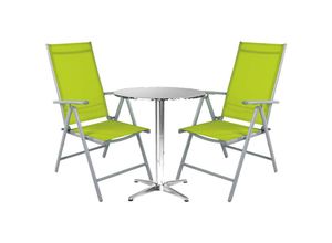 4260581816933 - Bistrogarnitur 3-teilig Silber Lime-M950249+2xMMC5000GG