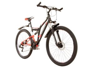 4260582290183 - Blue 50 MTB Fully Fahrrad 170-185 cm 28 Zoll Mountainbike für Damen und Herren mit Beleuchtung