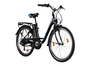 4260582291241 - Z500 26 Zoll E-Bike 150 - 185 cm Citybike Pedelec Tiefeinsteiger Damenfahrrad Heckantrieb