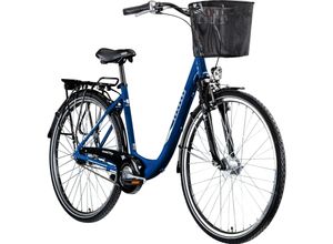 4260582291722 - Z700 Damenfahrrad 28 Zoll 700c Fahrrad für Damen und Herren mit Korb und Beleuchtung ab 150 cm Hollandrad Stadtrad Tiefeinsteiger