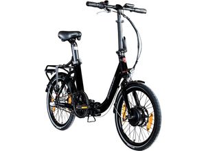 4260582293368 - ZXT20 20 Zoll E Bike Elektrobike Pedelec E Klapprad Faltrad E Fahrrad mit Rad Nabenmotor Tiefeinsteiger 3 Gang