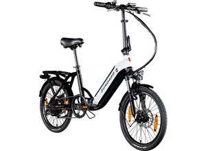 4260582293672 - ZT20R Ebike 20 Zoll Klapprad für Erwachsene 145 - 185 cm mit 6 Gängen