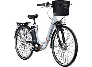 4260582293948 - Z517 E Bike Damenfahrrad 28 Zoll 155 - 190 cm mit 7 Gang Nabenschaltung Rücktritt Pedelec Hollandrad Citybike Nabenmotor