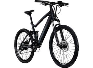 4260582295218 - XFS E-Mountainbike für Damen und Herren ab 170 cm E Bike 275 Zoll EMTB Fully Pedelec Fahrrad Elektrofahrrad