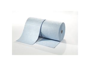 4260589110507 - FIRST Bindevlies Tuch-Rolle Ausführung Heavy für Öl 400 mm x 40 m blau VE 2 Rollen