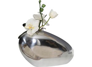 4260596720584 - Dekovase HOME AFFAIRE Rock Vasen Gr B H T 41 cm x 23 cm x 13 cm silberfarben Blumenvasen Vasen