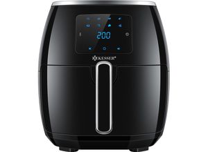 4260598878092 - KESSER® XXL Fritteuse Heißluft 1700W inklBrotbackkorb Ofen 55 Liter Friteuse Grill Fettfrei Cooker Heißluftfritteuse Airfryer
