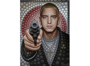 4260600522326 - Poster WALL-ART Eminem Bilder Gr B H 60 cm x 80 cm bunt Poster Bilder Poster Wandbild Bild Wandposter