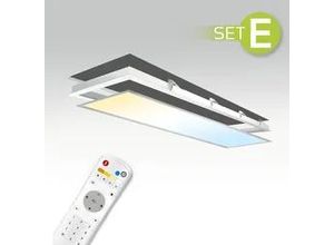 4260601132029 - CCT LED Panel 120x30cm Einbauset 36W 3000K-6000K inkl Fernbedienung und Einbaur