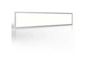 4260601132371 - LED Panel 150x30cm 40W Rahmen silber - Lichtfarbe Neutralweiß 4000K