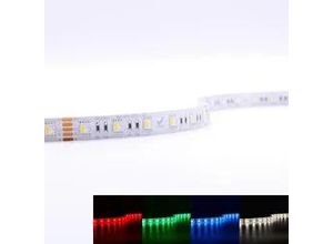 4260601133217 - Strip 24V LED Streifen 5M 12W m 60LED m 12mm Farbwechsel - Lichtfarbe RGB+3000K