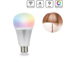 4260601133835 - MiBoxer RGB+CCT Lampe 9W E27 | 24GHz WiFi ready | FUT012