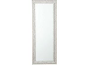 4260602377641 - Beliani - Wandspiegel Beige mit Silber 50 x 130 cm Antik Optik Kunststoff Rechteckig Klassisch