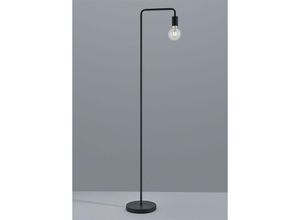 4260618147788 - Meinewunschleuchte - Minimalistische led Stehleuchte Metall Schwarz matt Höhe 149cm