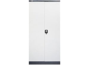 4260620350107 - Jet-line - Stahlschrank Moskau dunkelgrau weiss