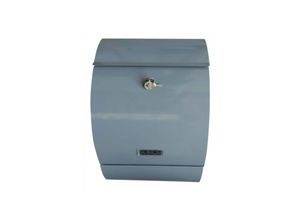 4260620351401 - Briefkasten LETTERBOX anthrazit mit Zeitungsfach