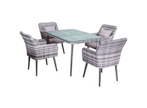 4260620351609 - Gartenset Lima Polyrattan 4 Personen Polyrattan