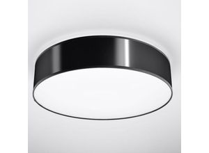 4260623711141 - Famlights - Deckenleuchte Annalena in Schwarz E27 max 3 x 60W 450 mm - black