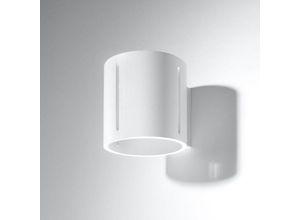 4260623713428 - Wandleuchte Yannis aus Aluminium in Weiß G9 max 40W - white - Famlights