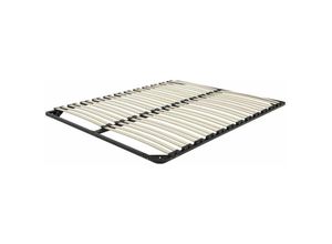 4260624112664 - Beliani - Lattenrahmen in 180 x 200 cm mit 48 Leisten für alle Matratzen Combourg