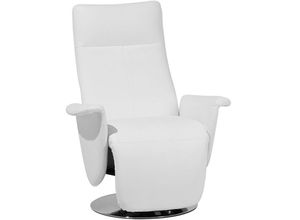 4260624113517 - Beliani - Sessel Weiß Kunstleder mit Relaxfunktion Armlehnen Standfuß Hohe Rückenlehne Elektrisch Verstellbar Fußteil zum Aufklappen Modern Wohnzimmer 4260624113517 - Beliani - Sessel Weiß Kunstleder mit Relaxfunktion Armlehnen Standfuß Hohe Rückenlehne Elektrisch Verstellbar Fußteil zum Aufklappen Modern Wohnzimmer