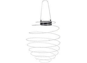 4260625742082 - Spetebo - led Solar Lampion Spirale - 40 led - Garten Hängeleuchte