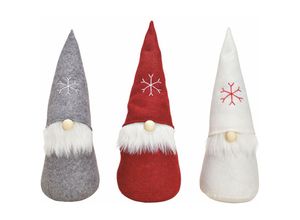 4260625743706 - Spetebo - Wichtel xxl 3er Set - 50 cm - Deko Weihnachtszeit Weihnachten Weihnachtsdeko