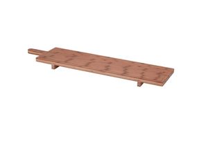 4260625745953 - XXL Holz Servierbrett massiv - 100x26 cm - Käsebrett Tapas Brett Servierplatte