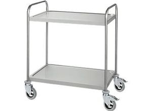 4260626150503 - Edelstahlwagen B 845 x T 545 mm luftident Radgehäuse verzinkt