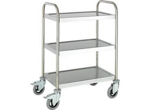 4260626150527 - Edelstahlwagen B675 x T445 mm luftident Radgehäuse verzinkt