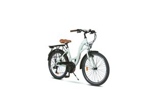4260627057122 - 28 Zoll Alu City Bike Mädchen Fahrrad Aluminium Shimano 21 Gang RH 51cm