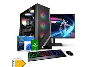 4260627617531 - PC Set mit 238 Zoll TFT Starter AMD Ryzen 5 4600G 16GB DDR4 AMD Vega Grafik 512GB SSD WLAN Windows 11