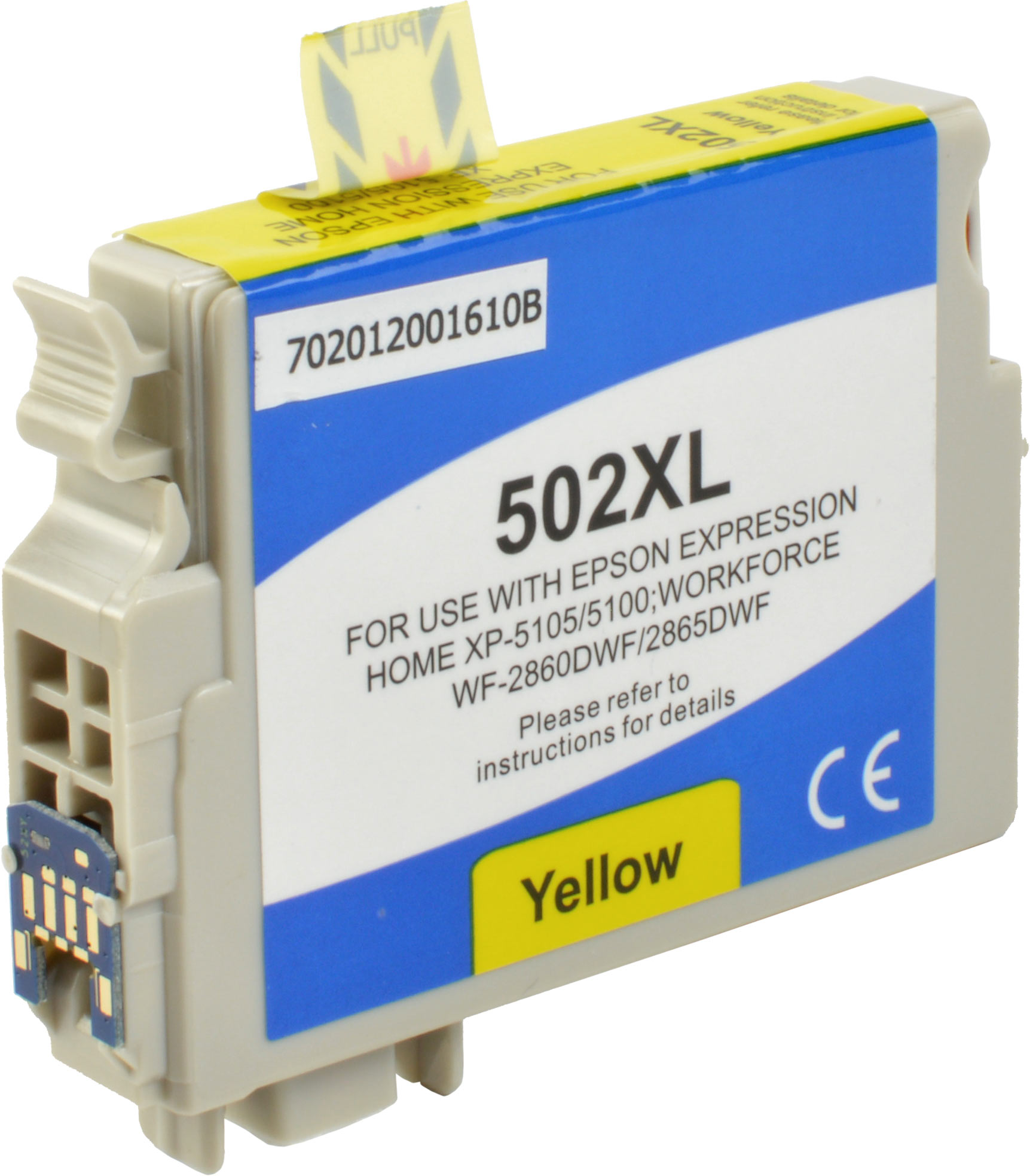 4260628994433 - Tinte ersetzt Epson C13T02W44010  502XL  yellow