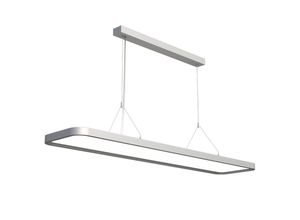 4260629146725 - DOTLUX LED-Pendelleuchte STUDIOfree 60-80W 4000K dimmbar DALI silbergrau