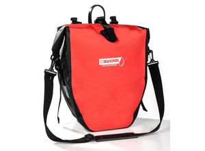 4260629695551 - Wasserdichte Fahrradtasche - Schwarz Rot