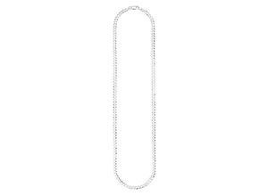 4260632091470 - Collierkettchen BRUNO BANANI Schmuck Geschenk Silber 925 Halsschmuck Halskette Panzerkette Halsketten Gr 55 Silber 925 (Sterlingsilber) Länge 55 cm Breite 43 mm silberfarben Herren Ketten mit Anhänger