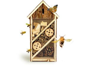 4260634302369 - Bambuswald© Insektenhotel 195 x 10 x 37 cm Bienenhotel Unterschlupf für Insekten - Insektenhaus Naturmaterialien Gelebter Natur- & Artenschutz für