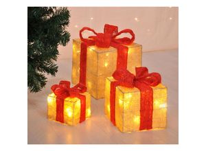 4260634976621 - LED Beleuchtete Geschenkboxen 3er-Set