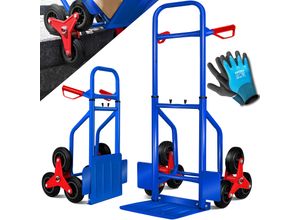 4260635557959 - Masko® Treppenkarre Sackkarre 200kg Transportkarre Treppensteiger Stapelkarre