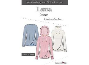 4260635580438 - Schnitt Sweatshirt Lana für Damen