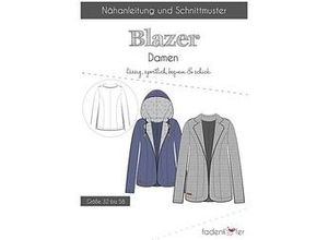 4260635580483 - Schnitt Blazer für Damen