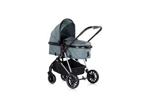 4260636042812 - Kinderwagen Aura 3 in 1 Autositz Babywanne Wickeltasche bis 22 kg tuerkis 4260636042812 - Kinderwagen Aura 3 in 1 Autositz Babywanne Wickeltasche bis 22 kg tuerkis