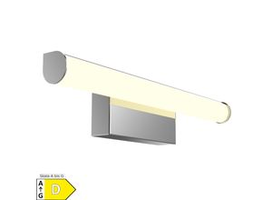 4260642313111 - kalb LED Spiegelleuchte 300mm rund Wandlampe 230V Badezimmer Leuchte chrom neutralweiß