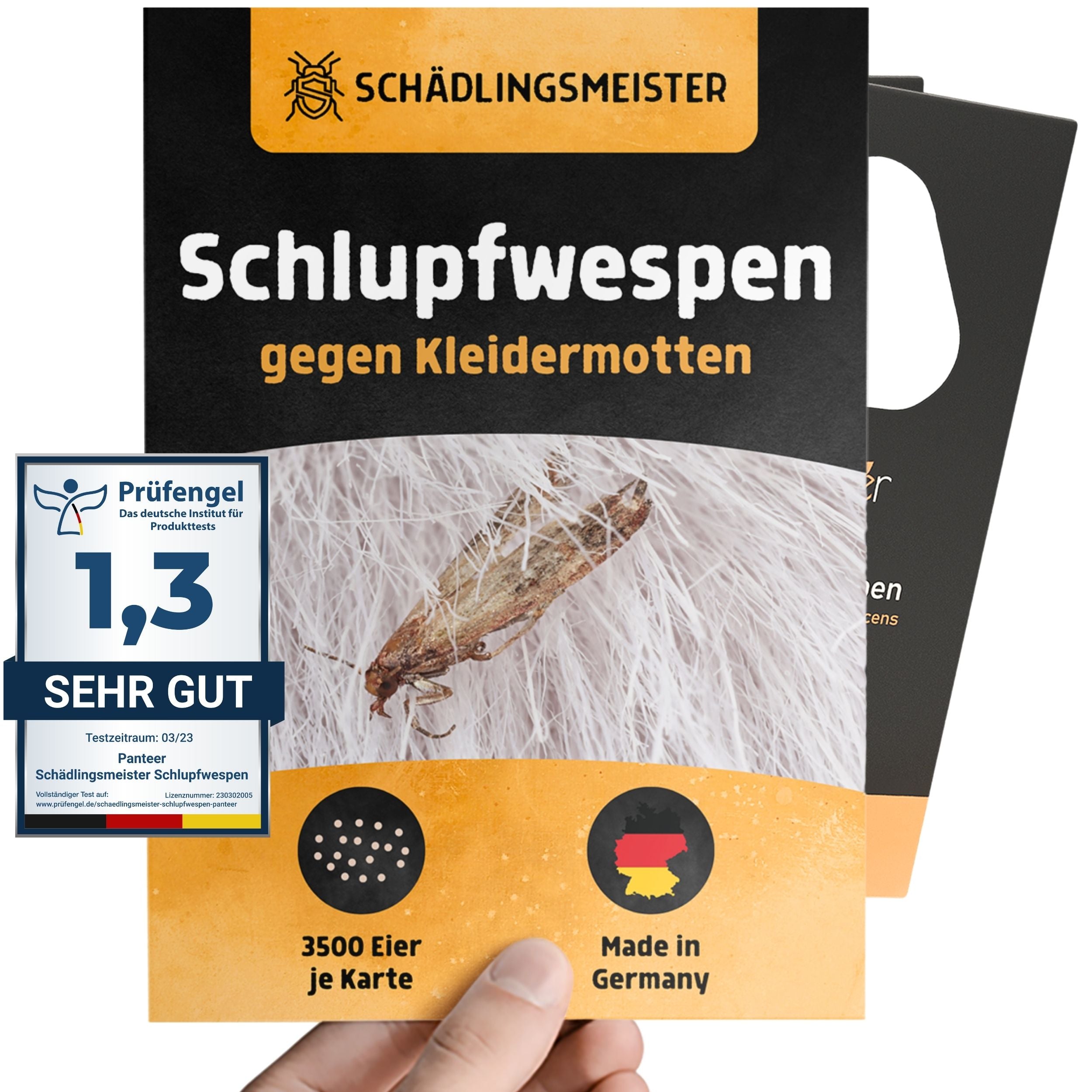 4260643860904 - ® Schlupfwespen gegen Kleidermotten - 5 Lieferungen