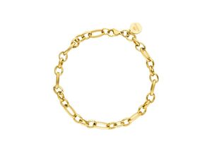 4260644149886 - Armband Schmuck Geschenk Fashion Show Bracelet-FashionShow Armbänder Gr Edelstahl goldfarben (gelbgoldfarben) Damen