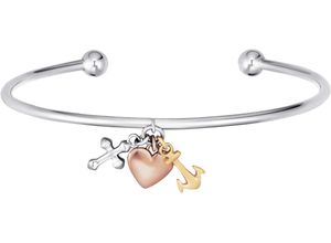 4260645869745 - Armreif ENGELSRUFER Glaube Liebe & Hoffnung ERB-FLH-TRICO Armbänder Gr Silber 925 (Sterlingsilber) rosegold (silberfarben roségoldfarben gelbgoldfarben) Damen Made in Germany